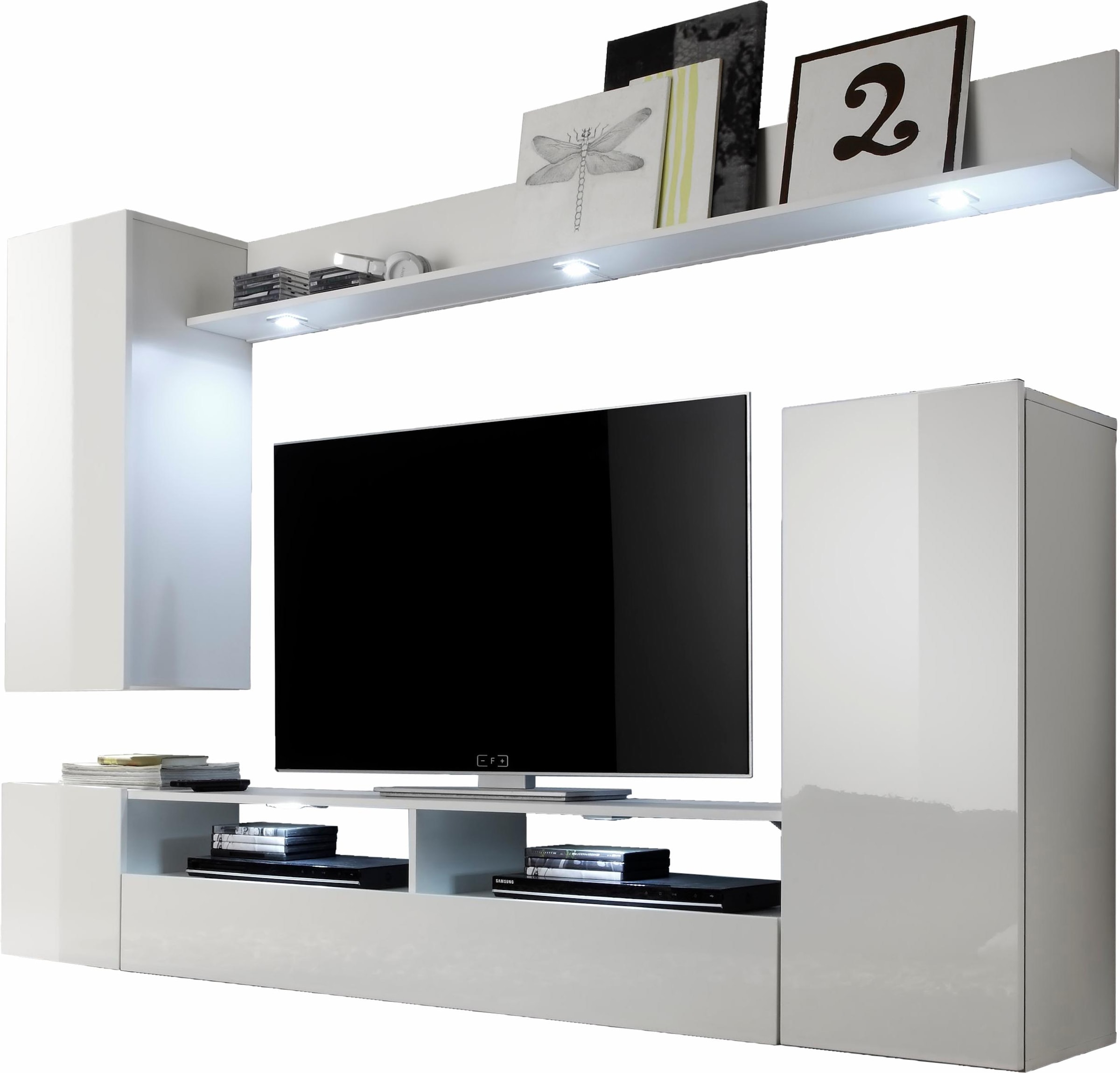 INOSIGN Wohnwand »Gillis« Set, 4 Stk. tlg.