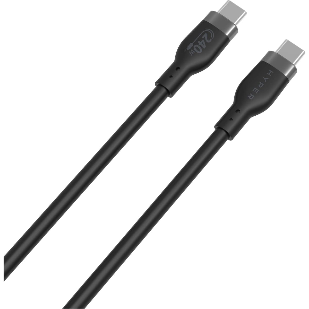 Hyper HyperJuice USB-C til USB-C ladekabel 1 m (sort)