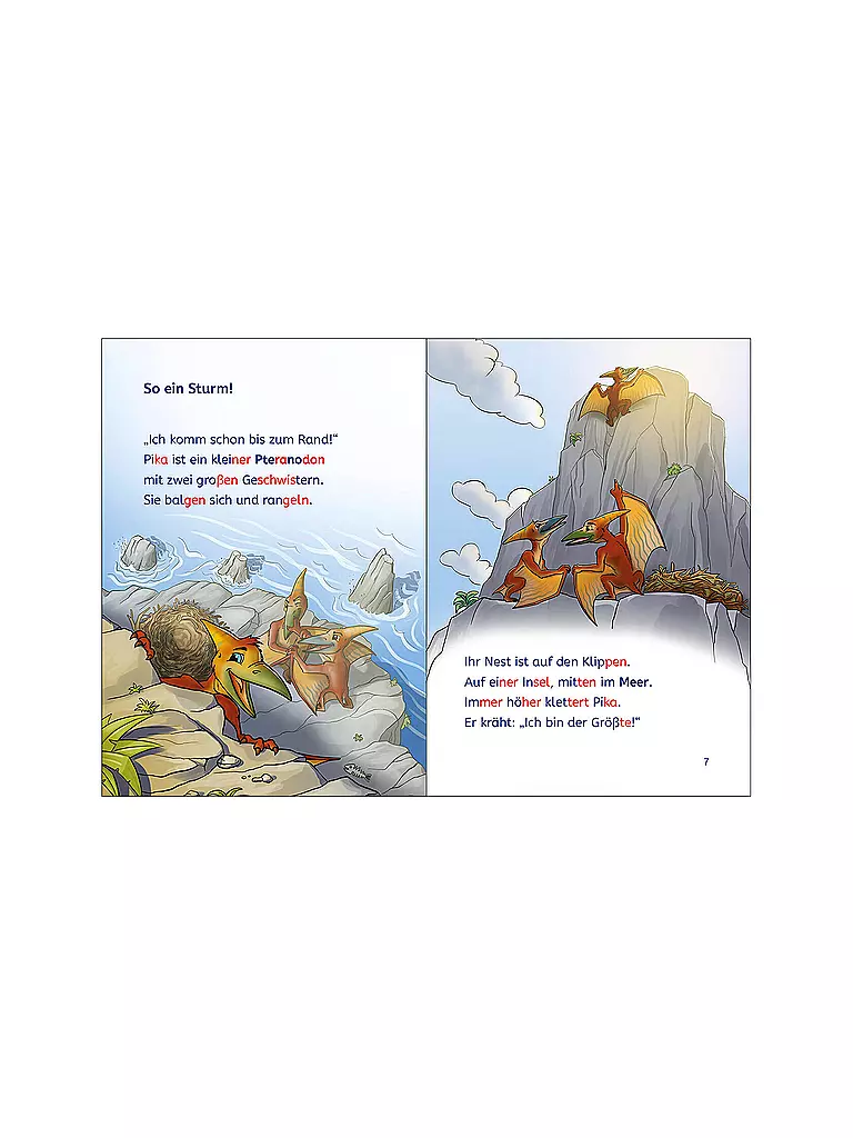 LOEWE VERLAG Buch - Leselöwen 1. Klasse - Abenteuer im Land der Dinos keine Farbe
