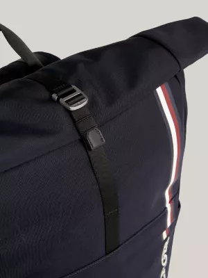 Mochila Hilfiger Monotype Logo com fecho de enrolar