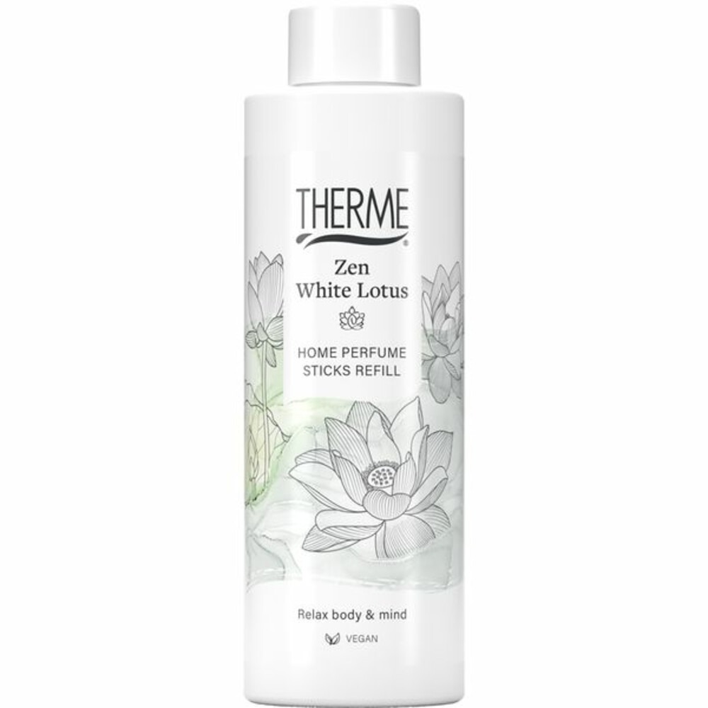 6x Therme Zen White Lotus Refill Home Perfume Sticks (150 ml)