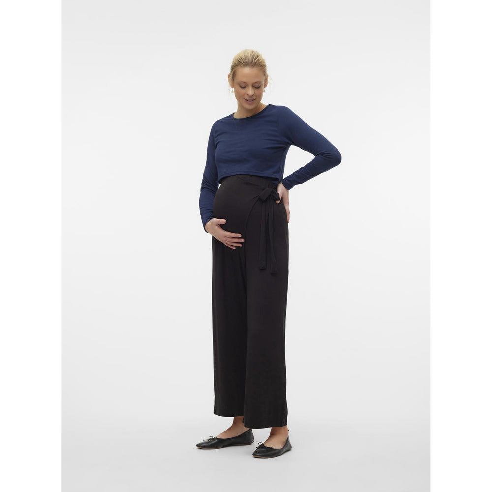 Køb Mama;licious Black Mlgiovanna Jrs 78 Bukser Hw A.