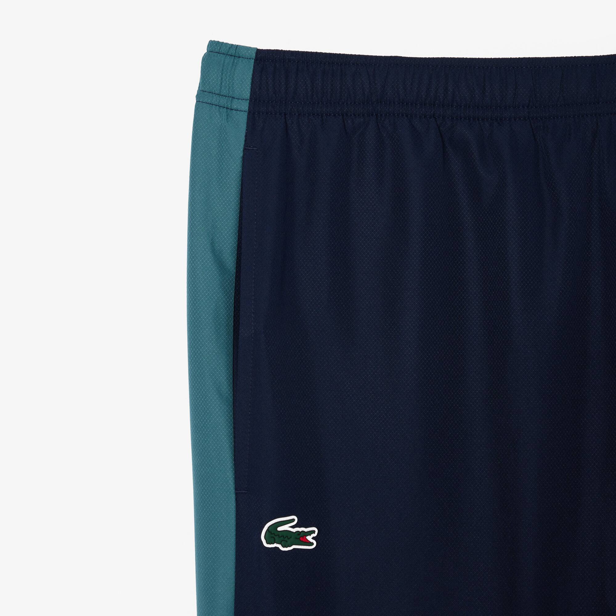 Tennis-Overall Colourblock Trainingsanzug-Sets - Blau - Lacoste - Herren