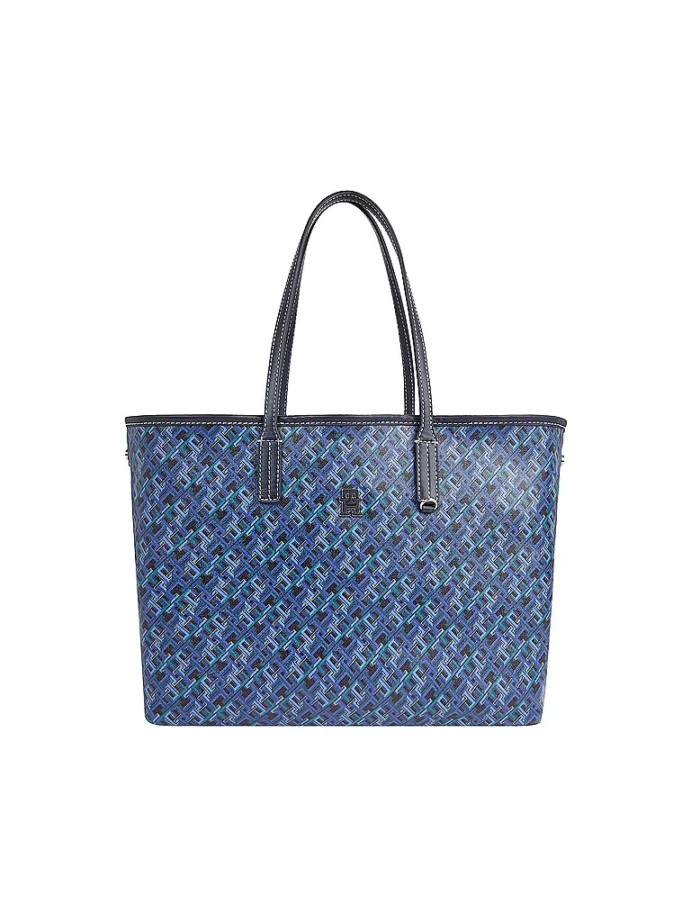 TOMMY HILFIGER Tasche - Shopper TH MONOPLAY dunkelblau