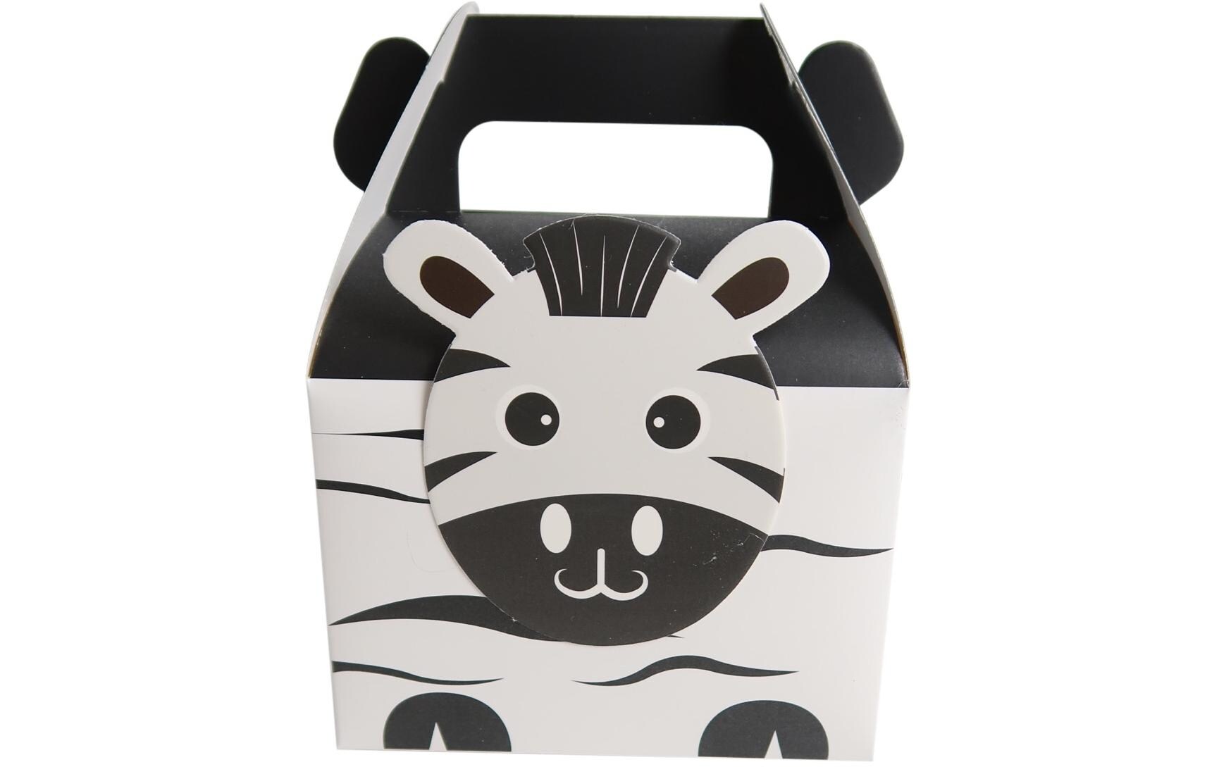 Geschenktasche Safari 15 x 11 x 8.5 cm, 10 x 11 x 8.5 cmGeschenkbox mit 6 verschiedenen Designs