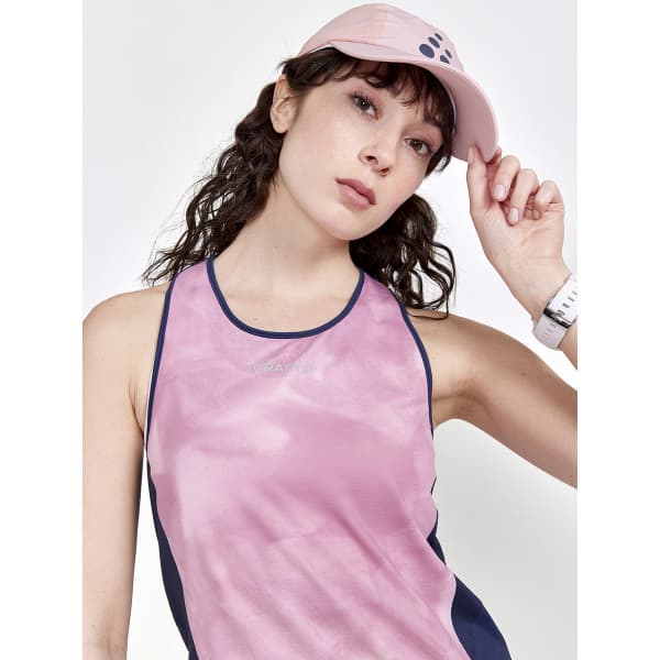 Débardeur running CRAFT PRO HYPERVENT SINGLET W BLAZE/MULTI CONC