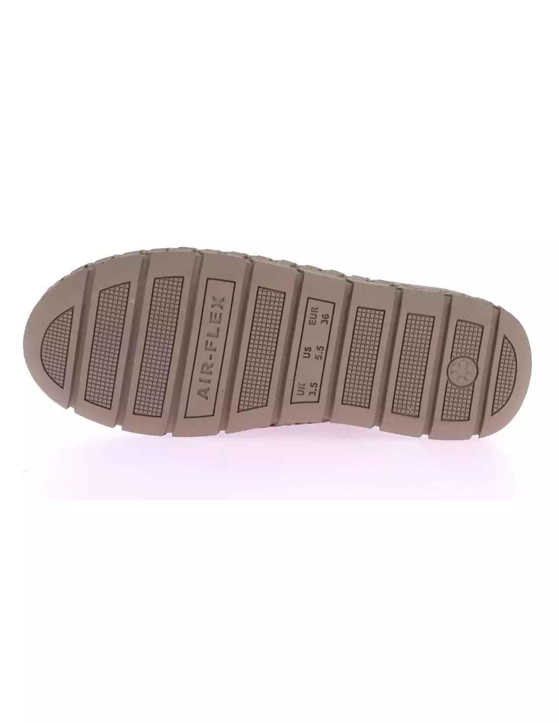 SOFT & FLEX HY2041 - Derbies, richelieus & trotteurs TAUPE/GOLDPLATINE