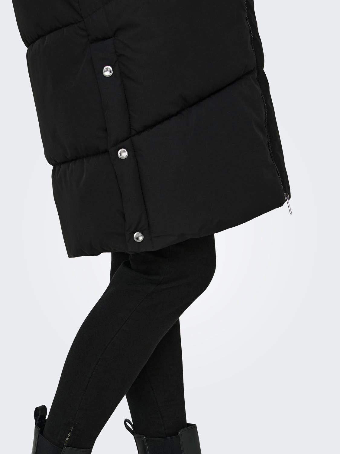 ONLRUBY Steppmantel Black