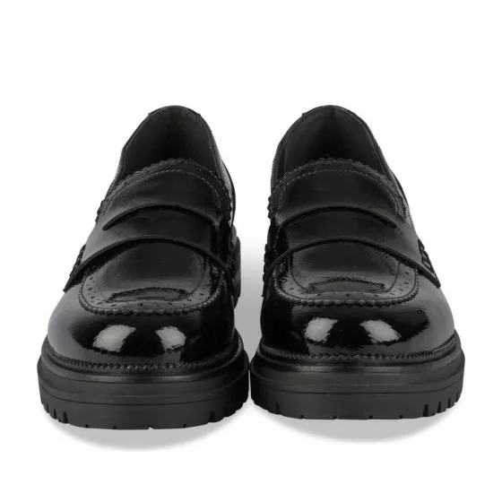 Mocassins NOIR VIA DONNA