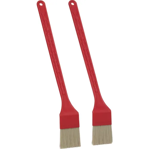 Lot de 2 pinceaux toaster fibres médium alimentaires PLP 39,5 cm rouge Vikan