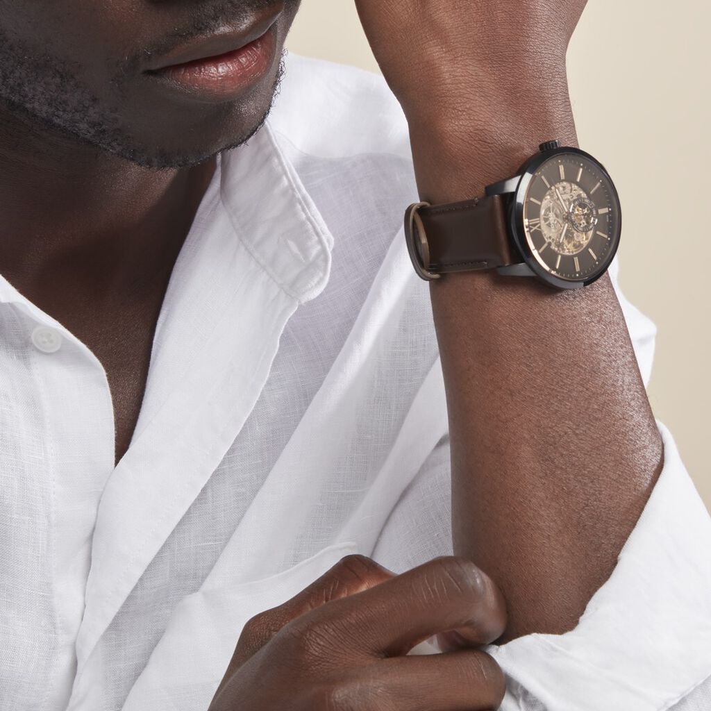 Montre Fossil Townsman Auto Noir
