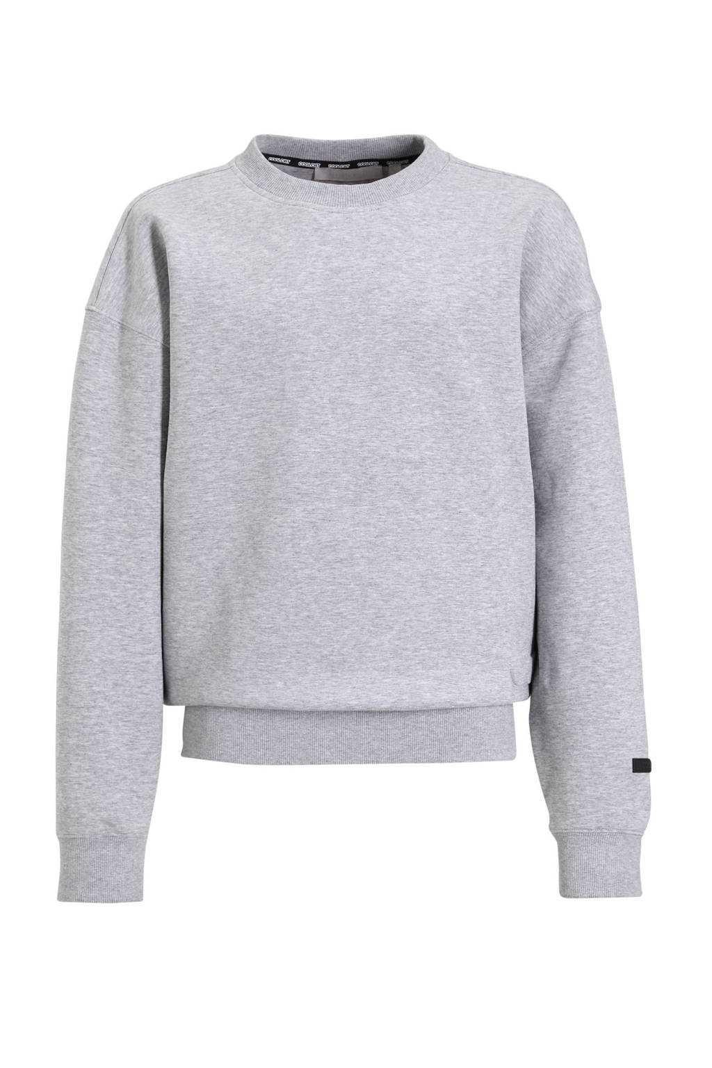 Coolcat Unisex Sweater Vicky met 3D Logo Grijs