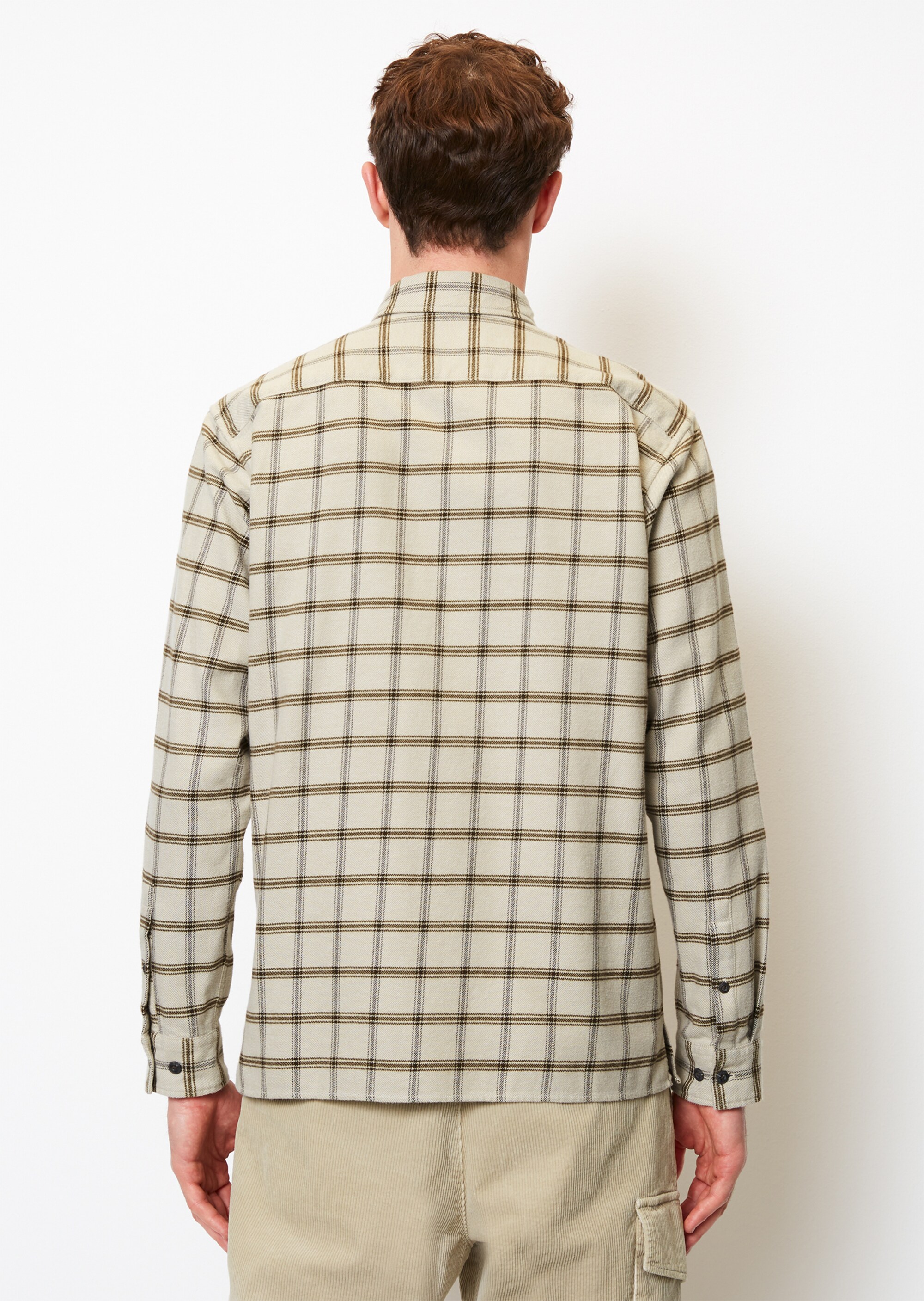 Hemd regular aus reinem Bio-Baumwolle-Twill
