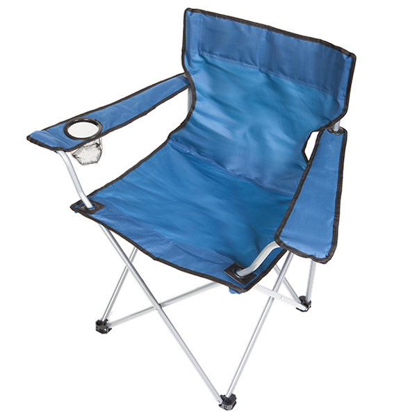 CAMPING ASHBY Stuhl blau Bis 100kg, 50x81x80cm