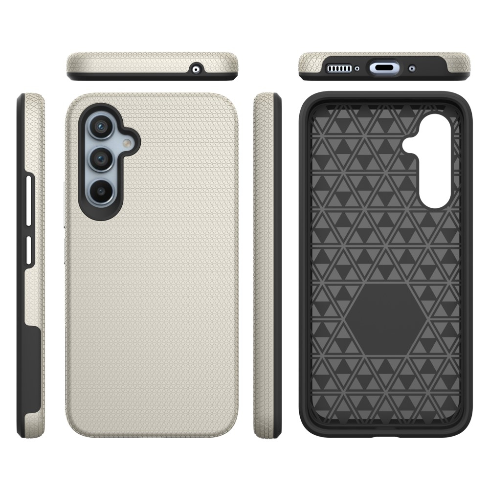 Samsung Galaxy A54 5G Hybrid Hardcase Hülle Grip Design - Gold