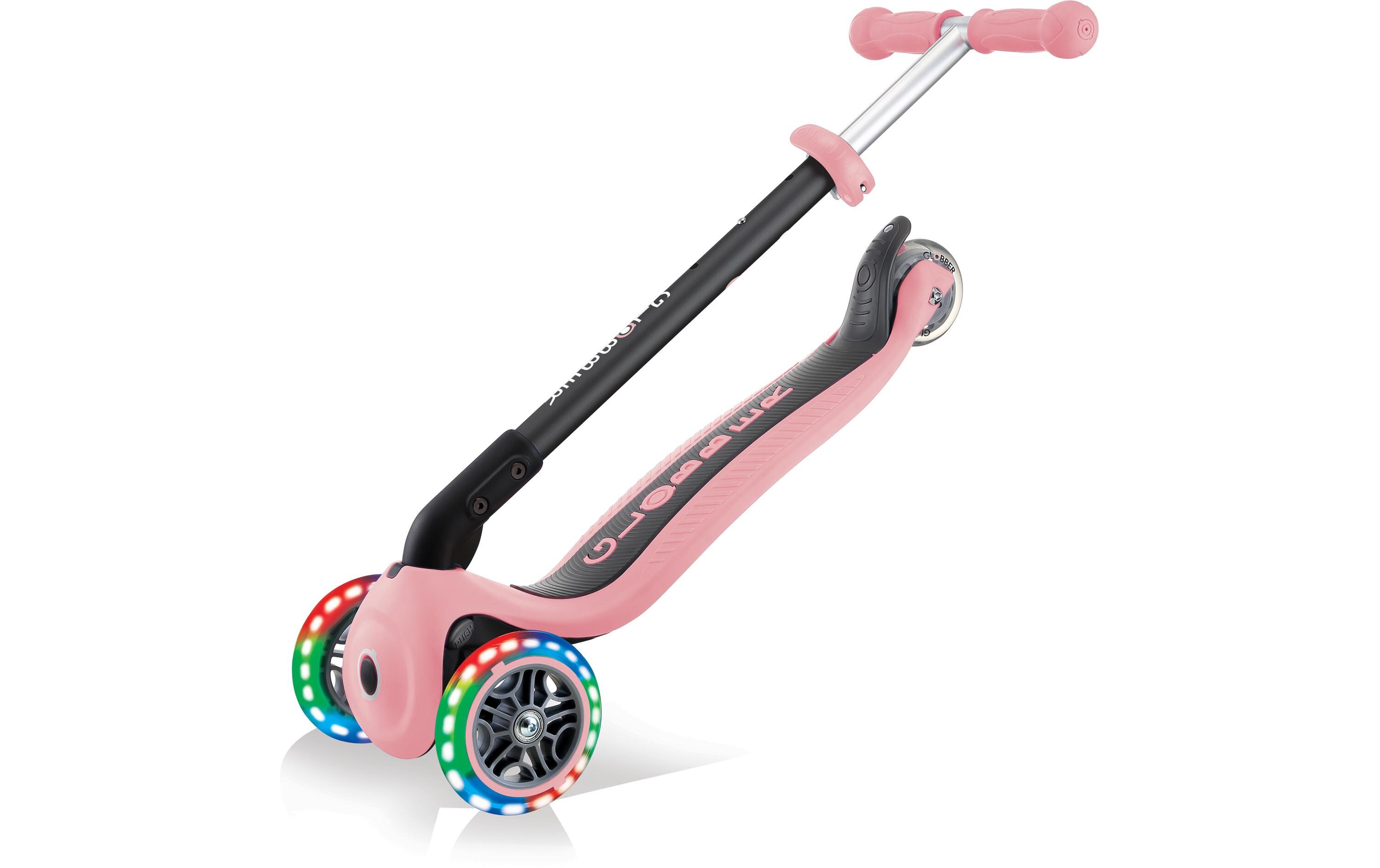 Scooter GO UP Foldable Plus Lights, Pastel RosaScooter