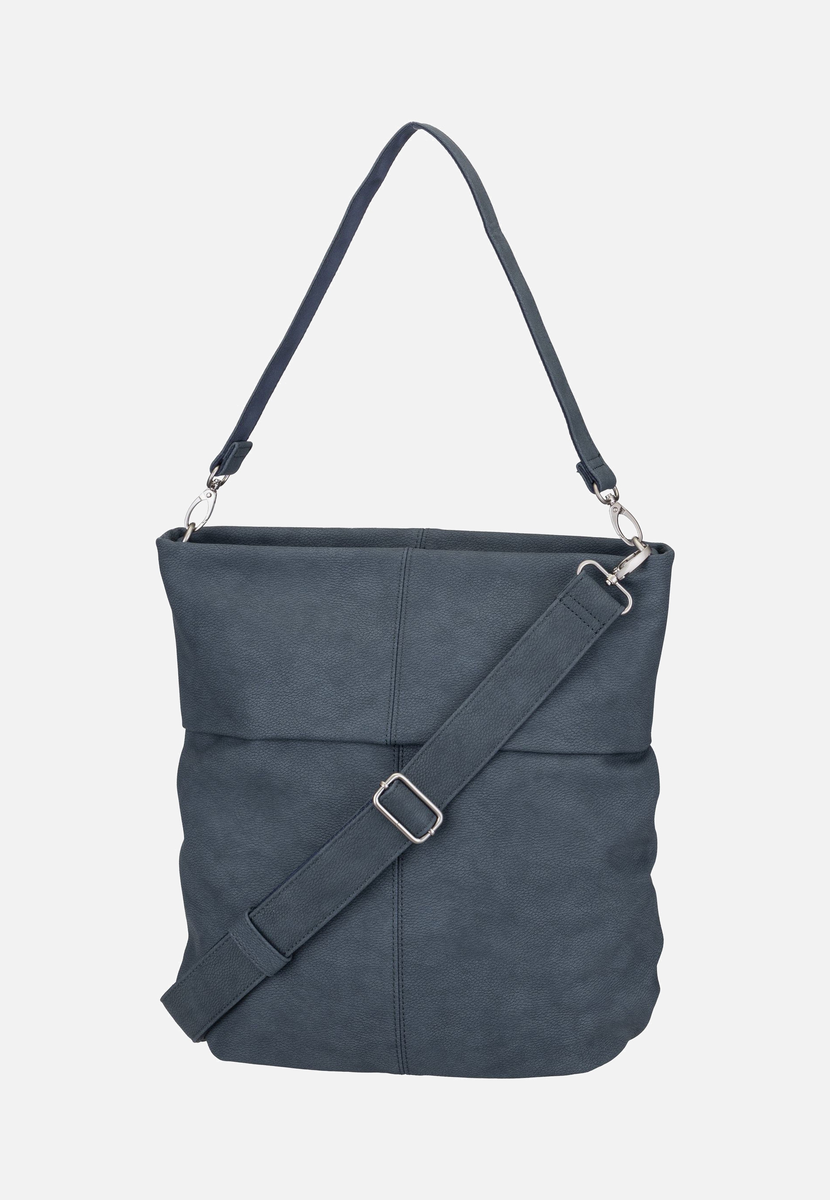 Mademoiselle M140 Nubuk/Blue - Hobo Bag