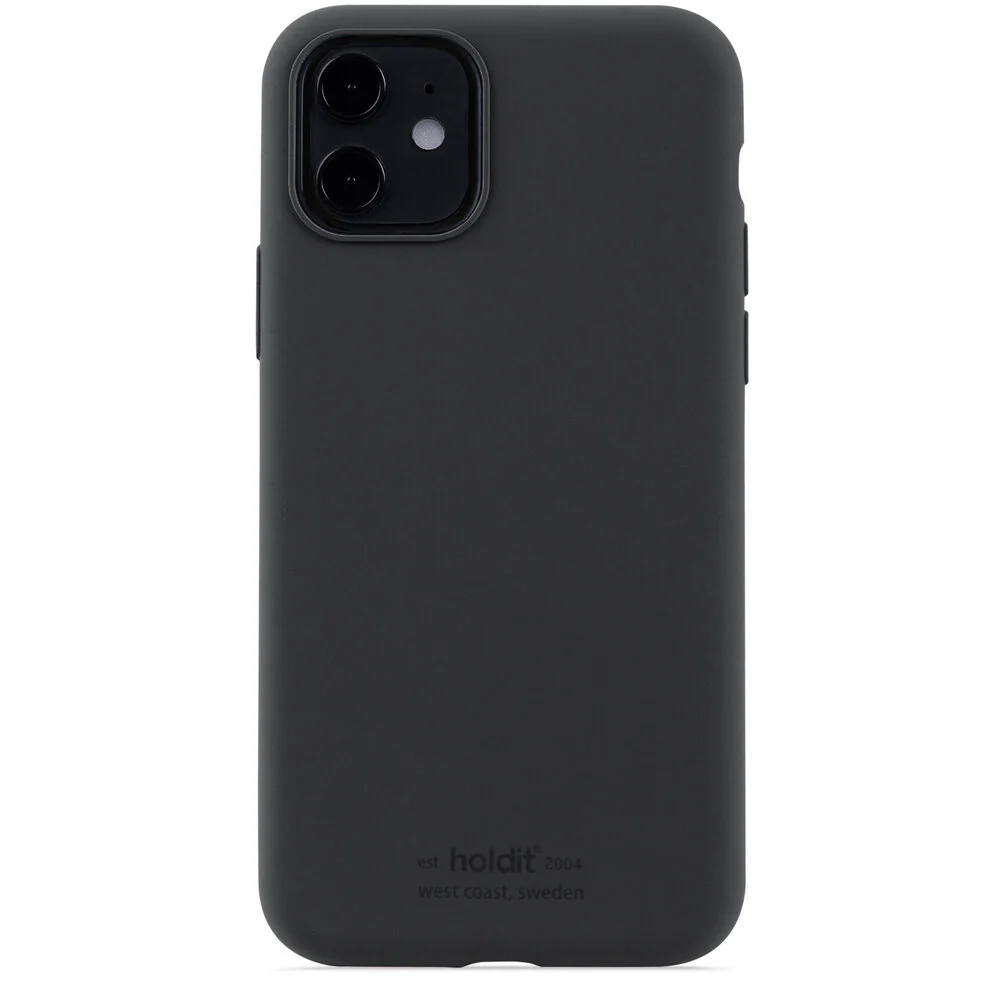 Holdit  iPhone 11/XR Silicone cover - sort