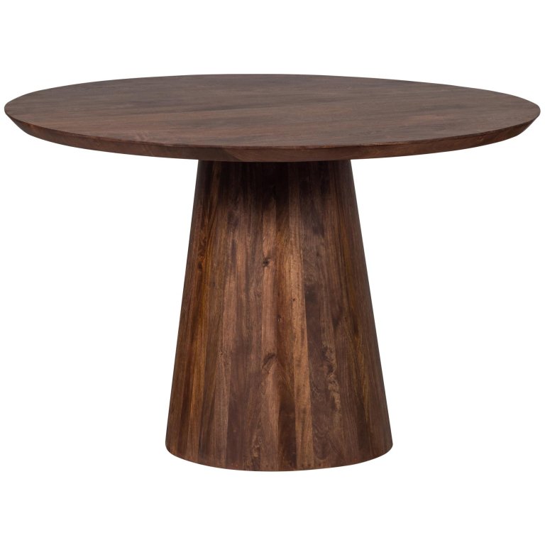 WOOOD Limit eettafel Ø130 walnoot