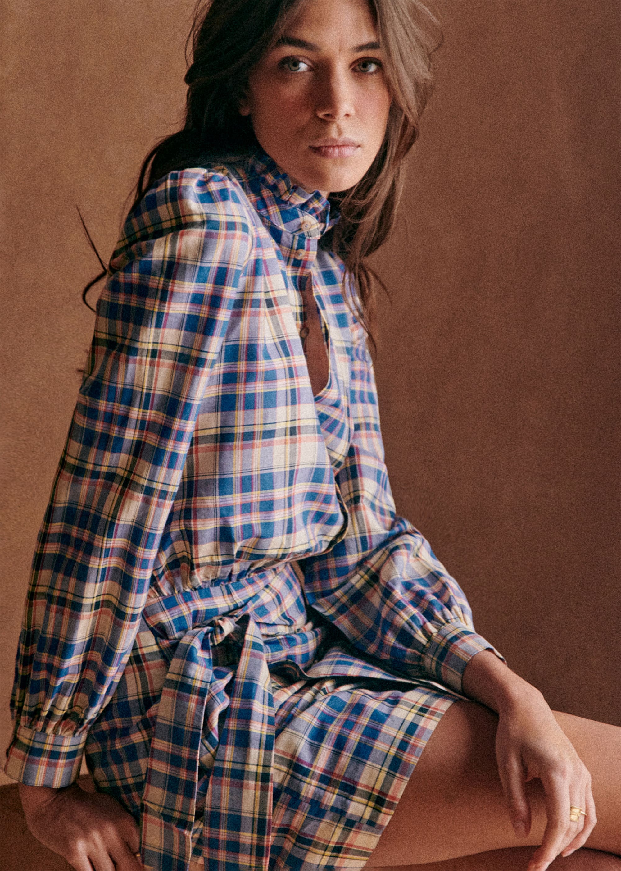 Robe Capri - Carreaux - E-SHOP/ROBES 5905159