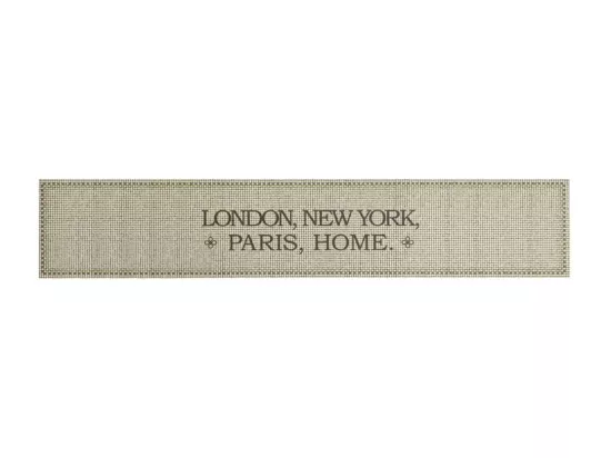 Tapis de cuisine lavable imprimé Home capitales 60x300 cm