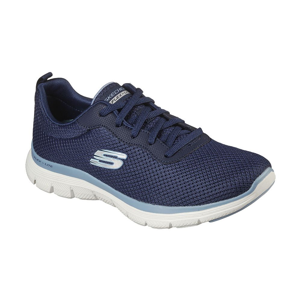 Skechers FLEX APPEAL 4.0 BRILLIANT VIEW - Chaussures fitness Femme navy/blue
