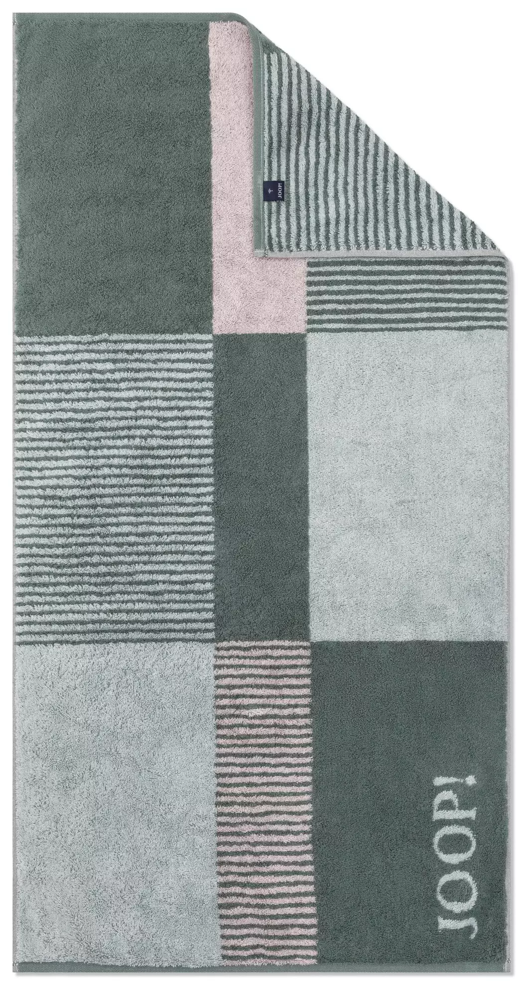 Duschtuch Divided Squares 80 x 150 cm