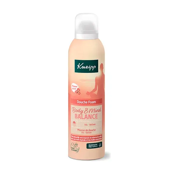 Kneipp - Mousse de Douche - Body & Mind Balance - Iris Vétiver - 200ml