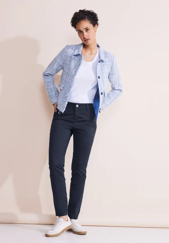 Casual Fit Hose - deep blue