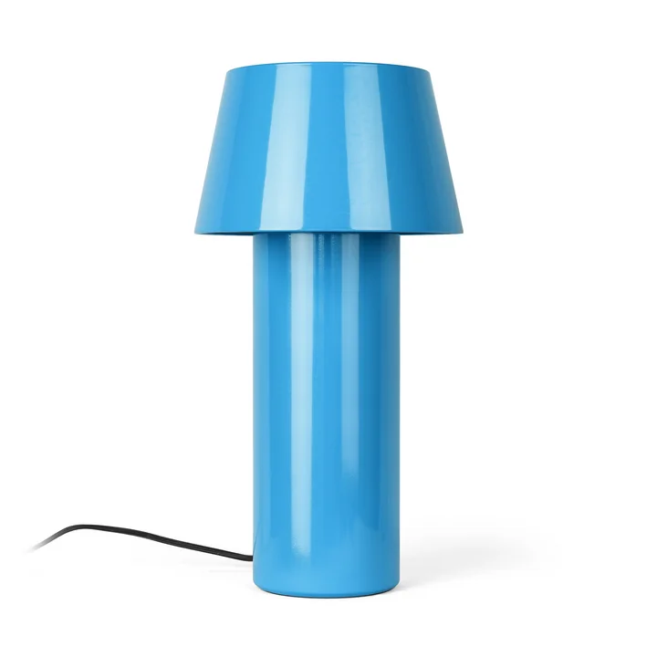 HANA - BLL Tischleuchte, hochglanzlackiert clear blue (RAL 2406040)