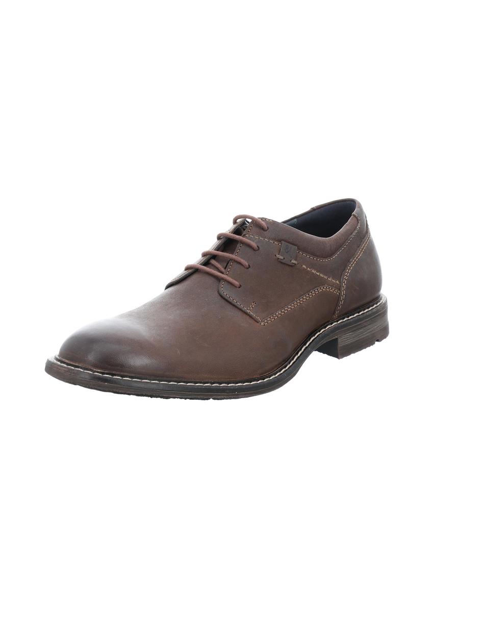Halbschuh Earl 05, camel-kombi