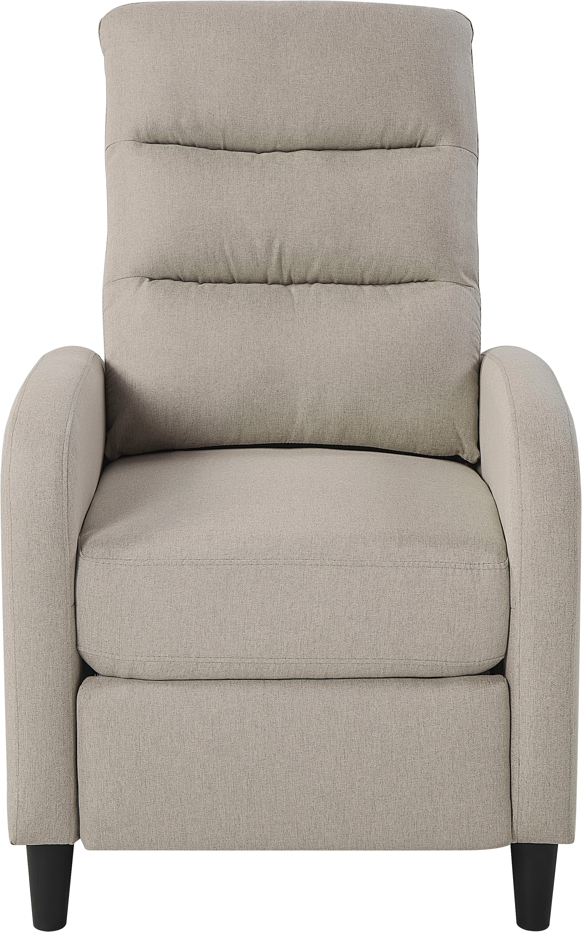 ATLANTIC home collection Relaxsessel »Tiago« mit Körperdruck aktivierbarer Relaxfunktion, Wellenunterfederung
