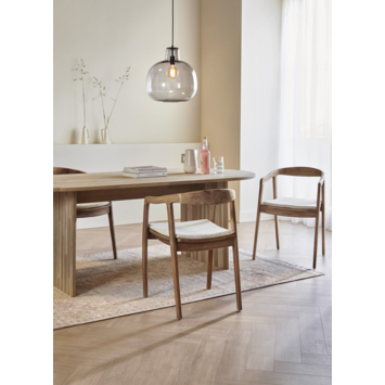 KARWEI hanglamp Sjors rookglas