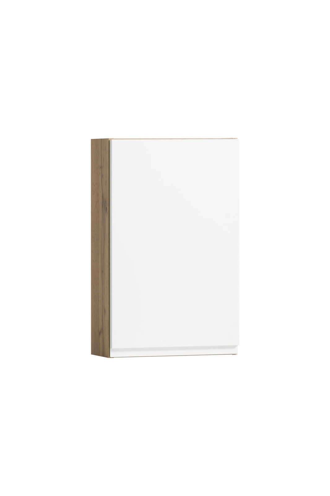 Hängeschrank - Wotaneiche - weiß matt - 40 cm