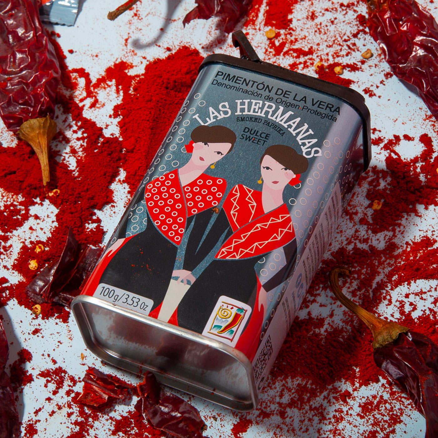 Pimenton de la Vera doux AOP (paprika fumé)