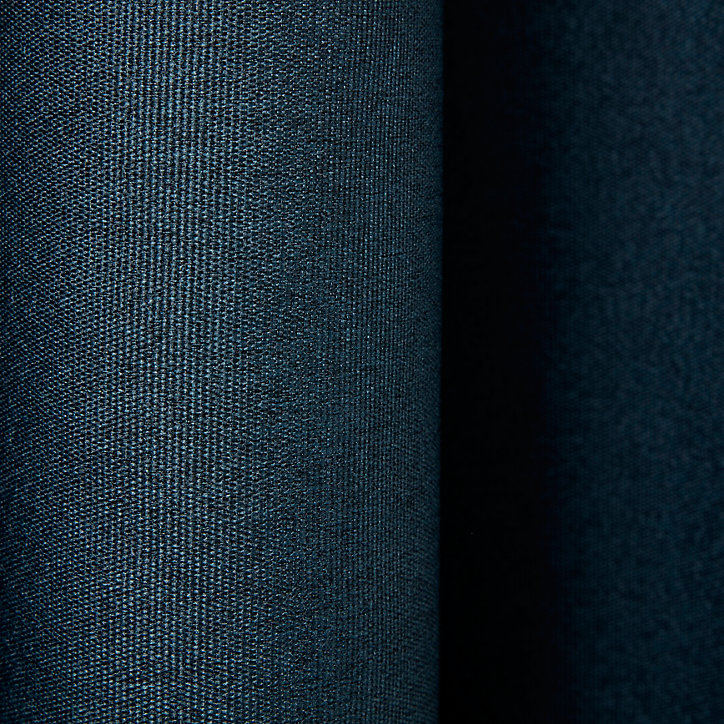 Rideau uni Milone 260 x 140 cm GoodHome bleu paon