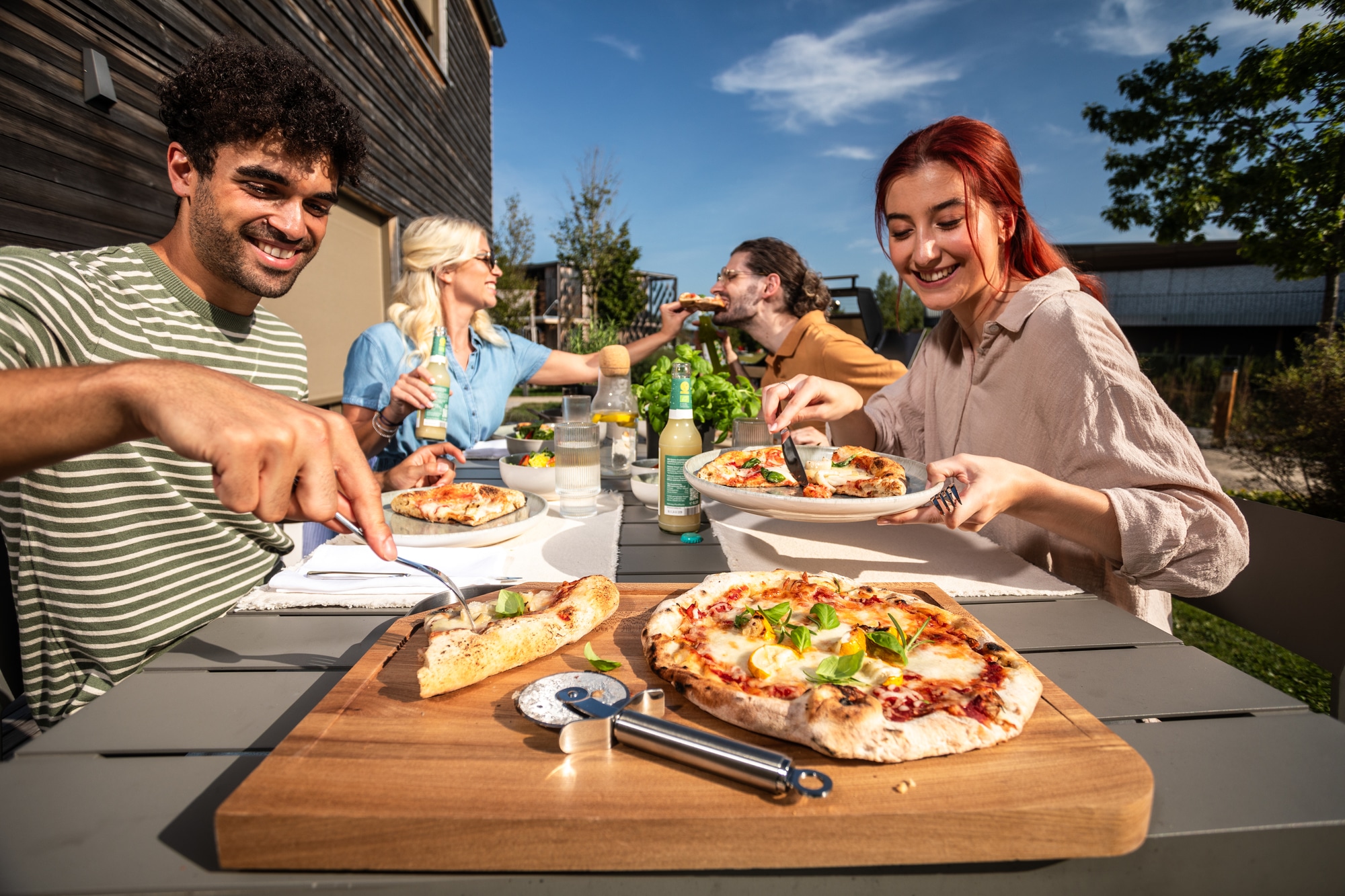 RÖSLE Pizzaschneider »Pizza- und Flammkuchenschneider«