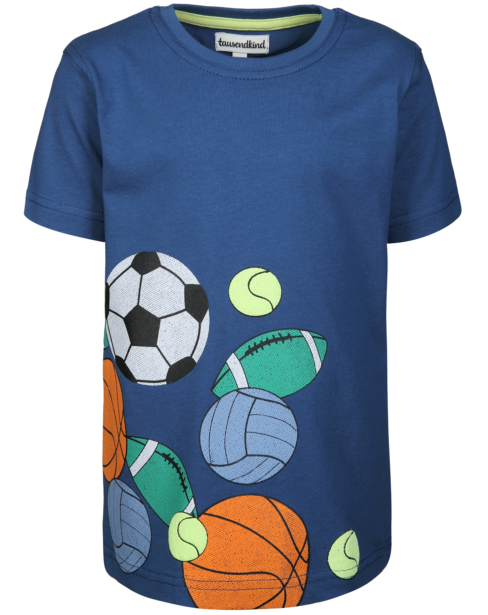 T-Shirt SPORTBÄLLE in dunkelblau