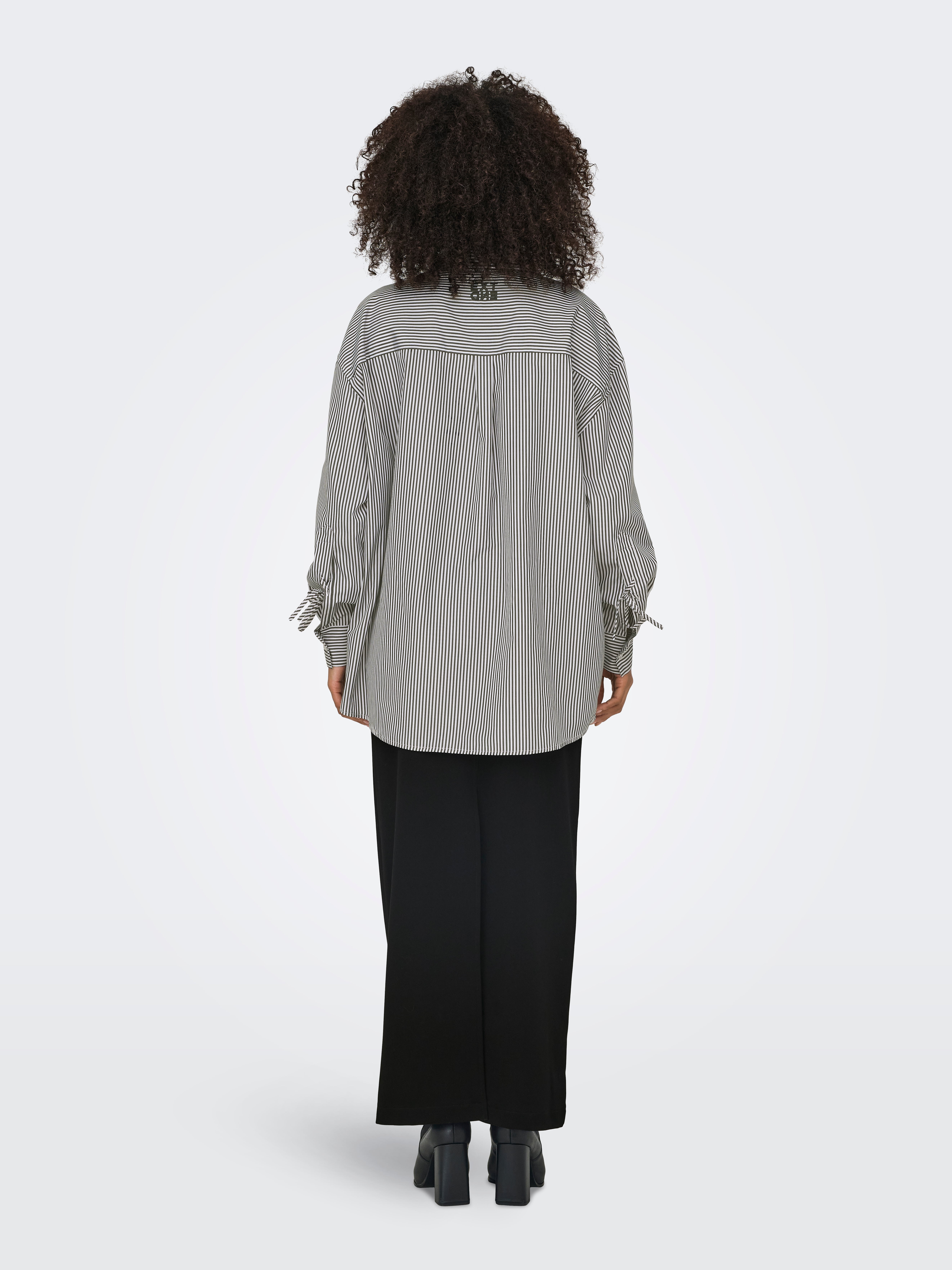 ONLACIA Popelin Hemd Black