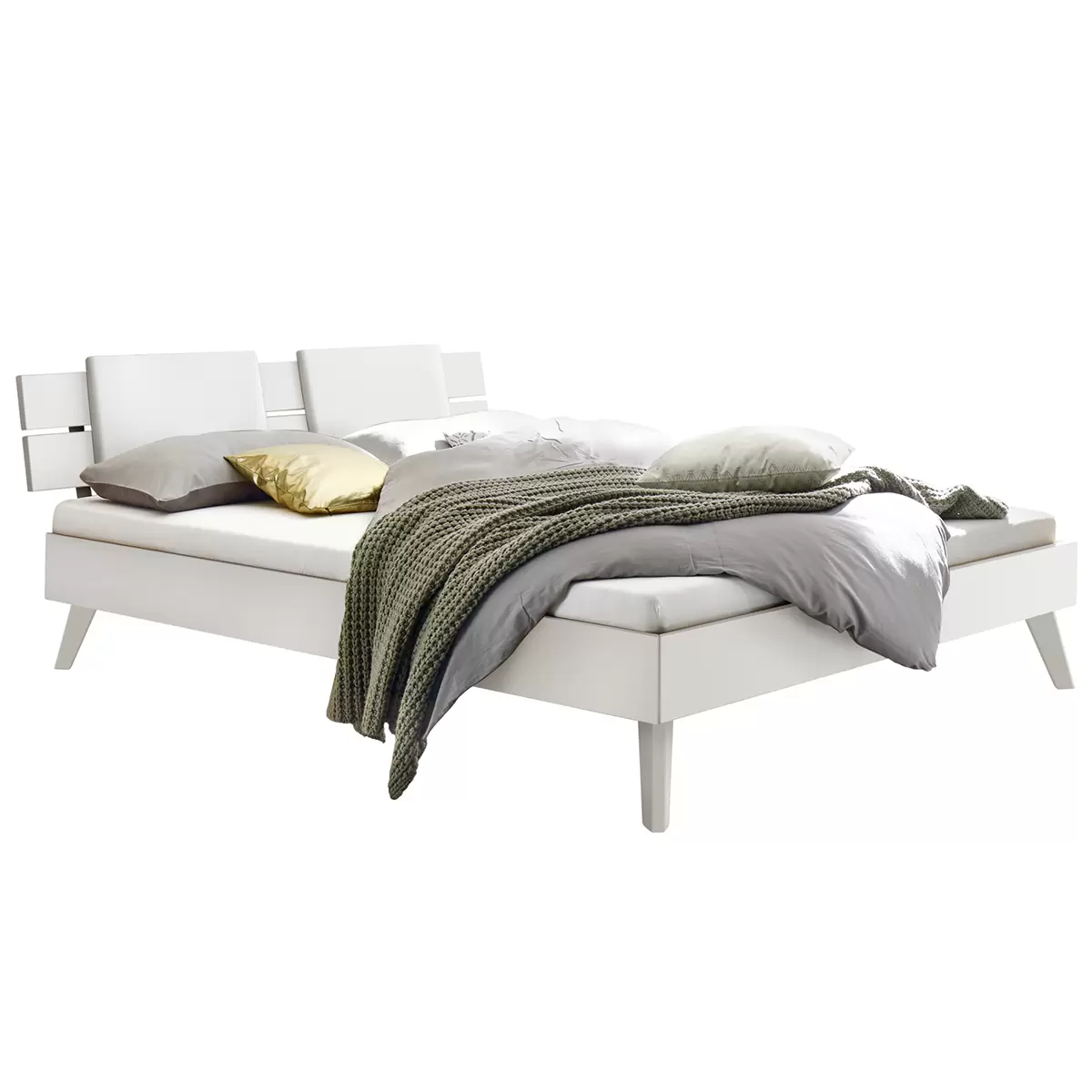 Hasena Bett 140x200 Ortona 140 x 200 weiss