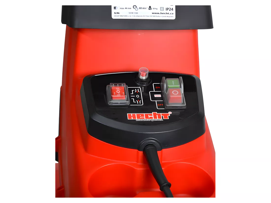 Hecht jardin 6285 XL Broyeur de vegetaux electrique 2800 W Bac collecteur 60 L BB LOISIR