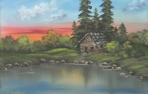 Bob Ross ® Malkurs in Neu-Ulm als Geschenk