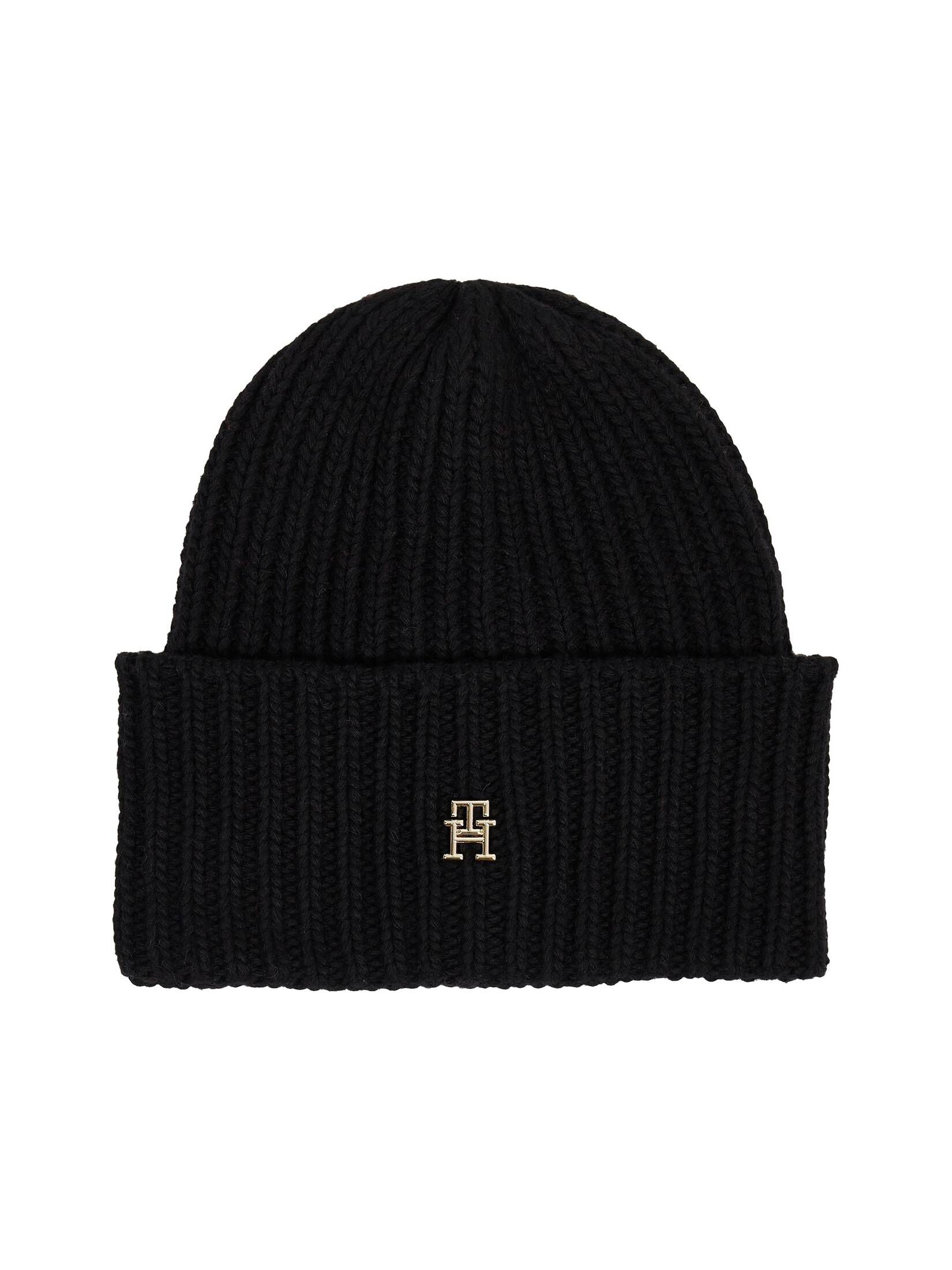 Tommy Hilfiger| Damen Strickmütze mit Wolle und Kaschmir LIMITLESS CHIC BEANIE