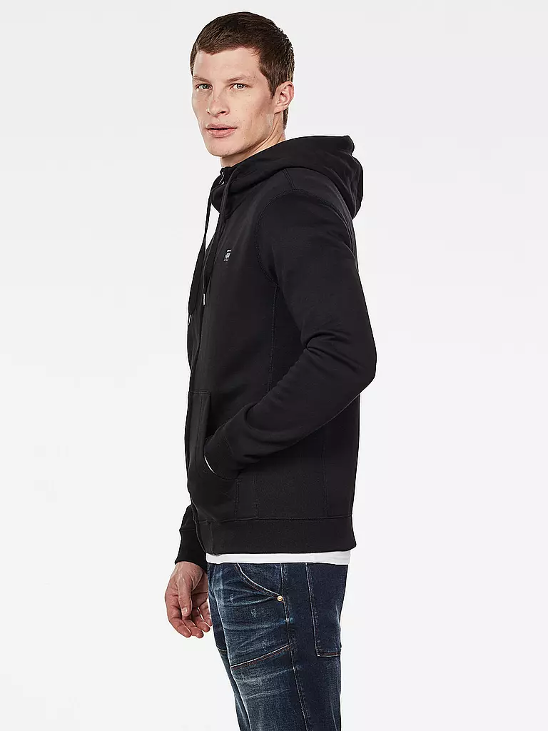 G-STAR RAW Sweatjacke  schwarz