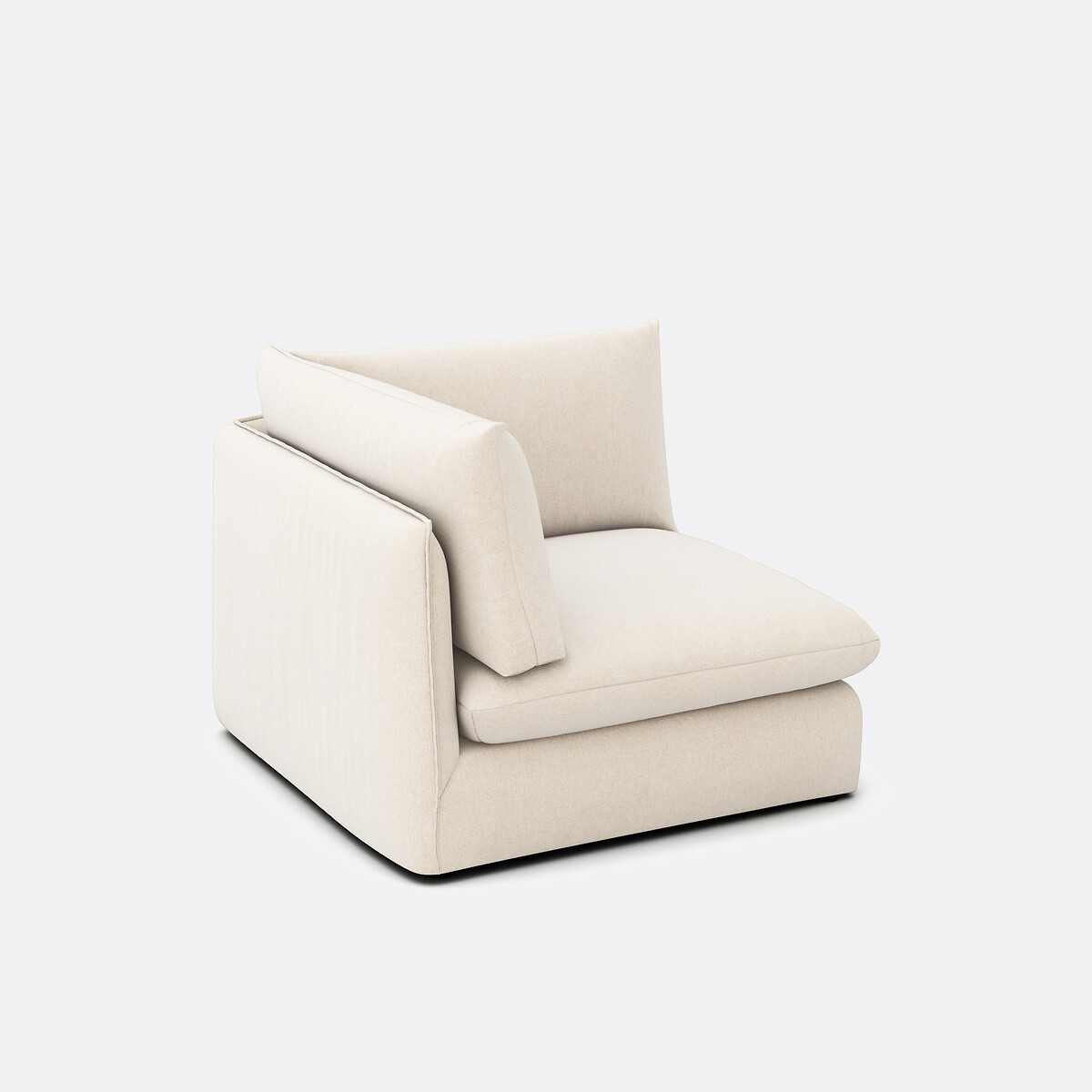 LA REDOUTE INTERIEURS<br>Canto modular, poliéster mosqueado, Malo