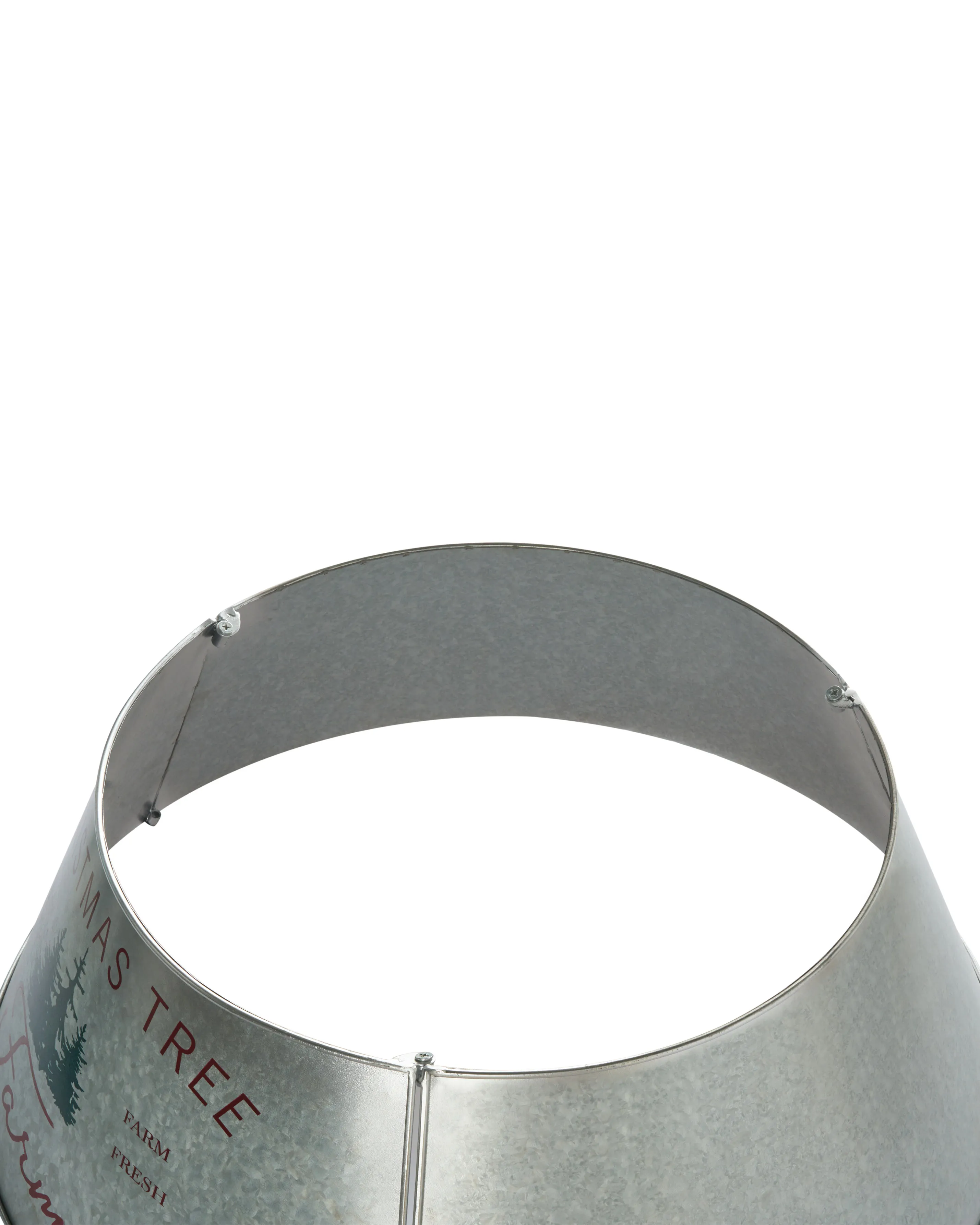 Kerstboomrok ROVANIEMI IJzer Zilver 65 cm