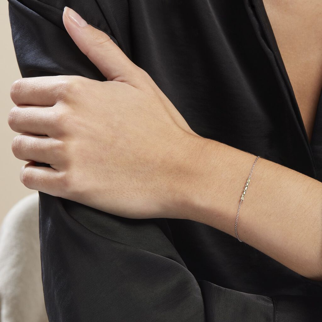 Bracelet Alexander Argent Blanc Oxyde De Zirconium