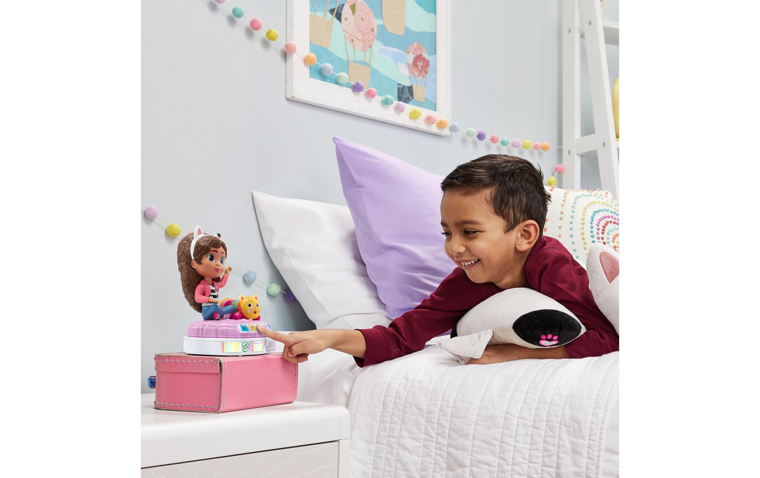 Gabbys Dollhouse – Interaktive Geschichten -DE-Batteriebetriebene Spielfigur mit Licht- und Soundeffekten