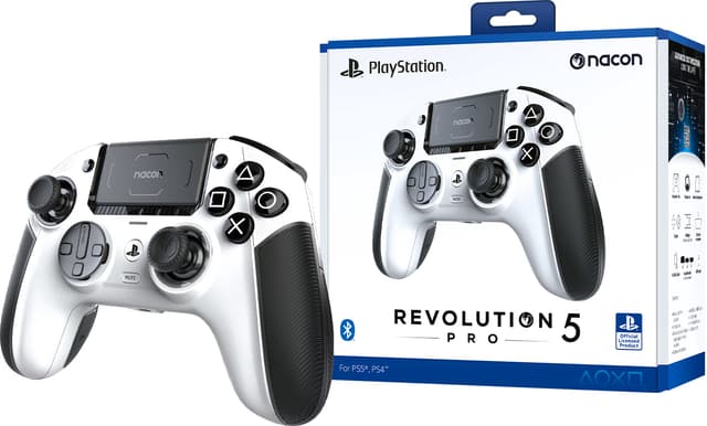 Nacon Revolution 5 Pro PlayStation 5/4 gamepad (hvid)