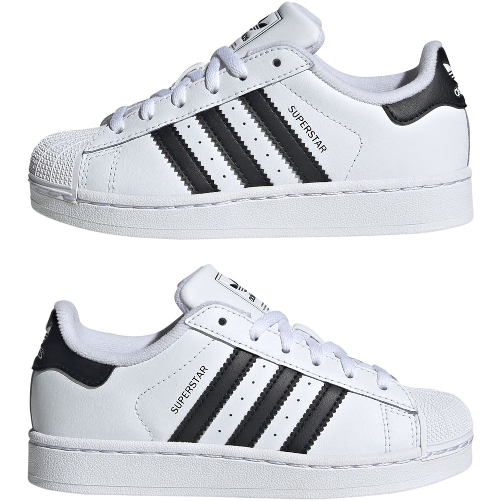 Køb adidas Originals Ftwr White/Core Black/Ftwr White Superstar Ii C Sneakers